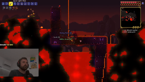 Forsen thought he's Hephaestus