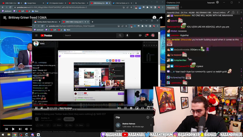 Hasan attacks Destiny back