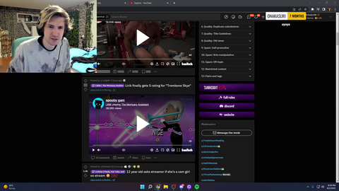 xQc is ready for Camp Knut