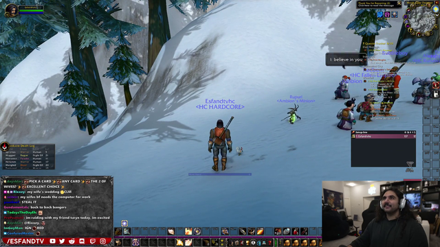 Esfand viewer suggests a song