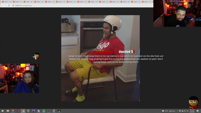Polom gets out pogod by the weeknd