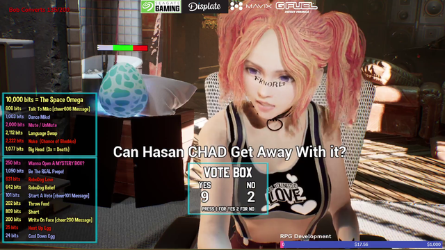 Hasan doesn't get away with it