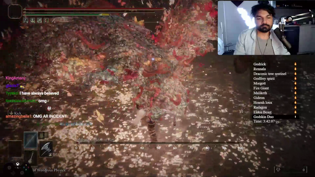 Ainrun kills Malenia with kicks only