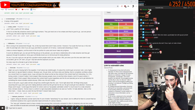 Hasan imitates LSF incels