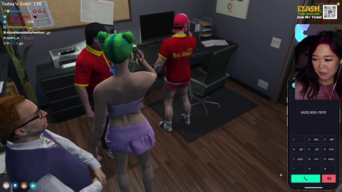 Emily and Roflgator Phone Interaction