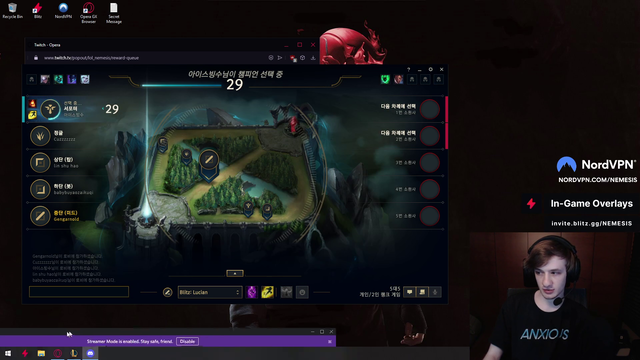 Nemesis shows off his most dedicated fan