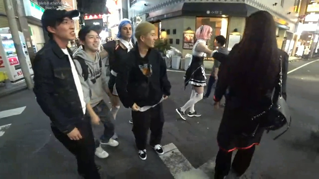 Wild weeb flies in the background and screeches