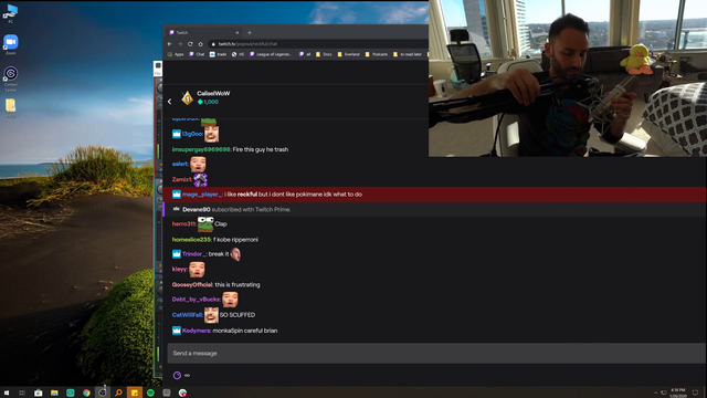 Reckful has a mental breakdown over his new 3k mic