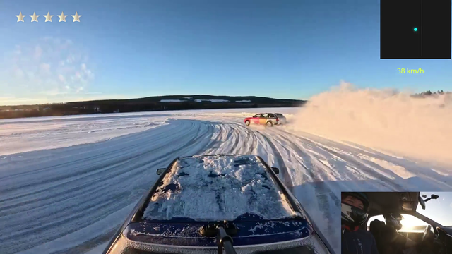 When klats go ice drifting