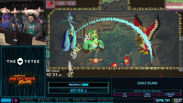 Eagle Island any% AGDQ world record