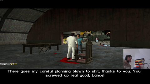 Forsen finally beats hard rescue mission in GTA VC