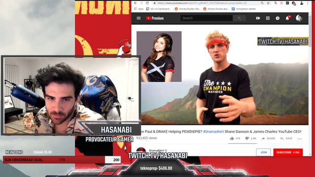 Hasan watches Keemstar's latest video