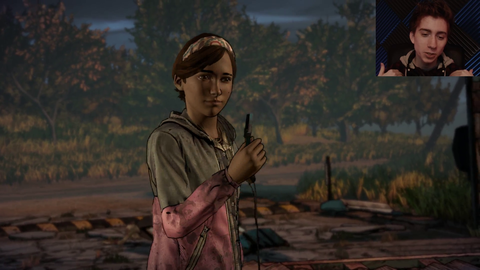 Clint with the perfect timing [SPOILERS FOR TWD]