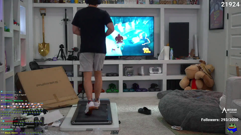 Mizkif Takes a tumble