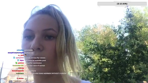 Seaside Andy Vandalizes her Mom's Caravan