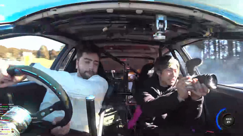 Miz showing off his new drift skills