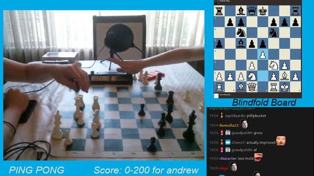 Hans - Insane IRL Bullet Chess Ending