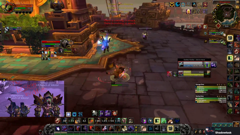 Sodapoppin in arena with Steve-O