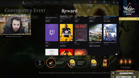 Nox cannot find Artifact on Twitch