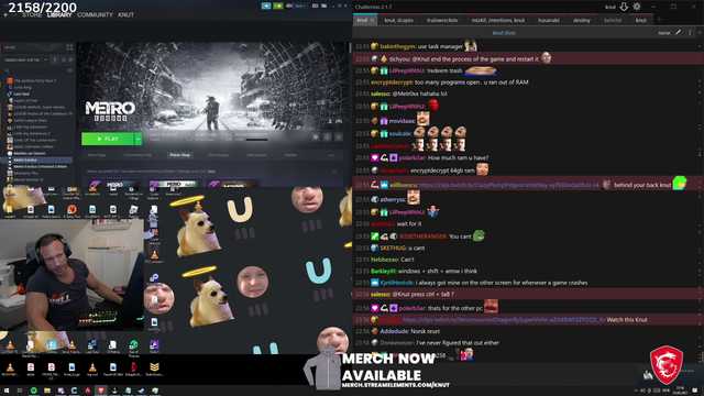Knut's mod roasts his haircut