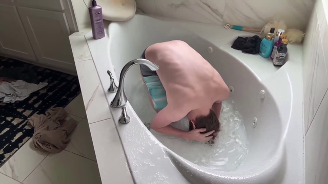 Father Cyr Baptizes Soda