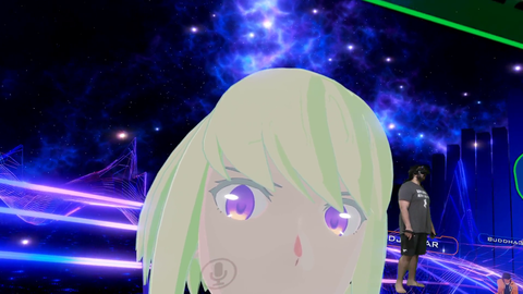 Esfand having a heated argument in VRChat