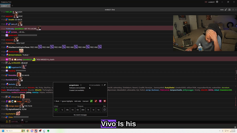 erobb found out that half of his VIPs had been permanently banned from Twitch