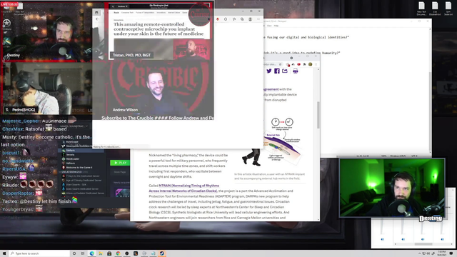 Destiny's new debate tactics catJAM (watch to the end)