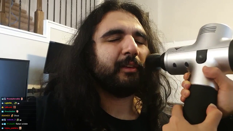 Jinny massages Esfand's "labia"