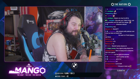 mang0 viewer wants a mod