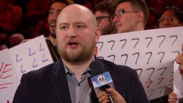 Right after this clip the producers took our signs at Overwatch World cup 2018
