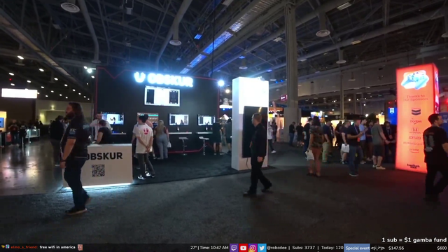 Robcdee tries using wifi at twitchcon