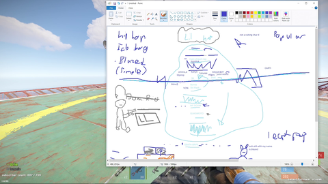 Rust streamer explains the rapper iceberg