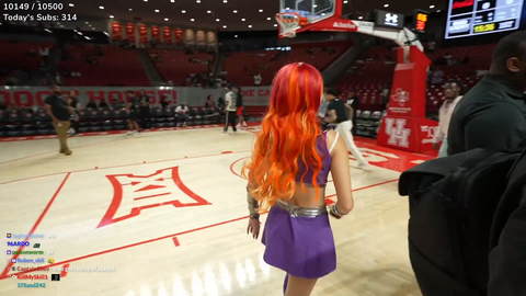 ExtraEmily gets a steal vs a NBA player