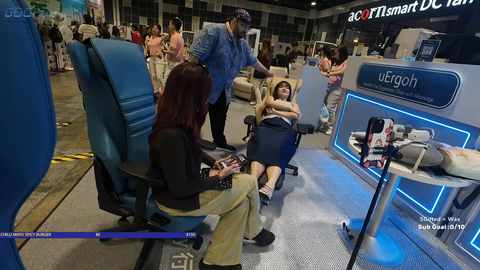 Man takes girl for the ride of her life