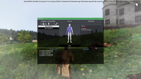 Arma 3 - Plane crashes into castle - Mission failed