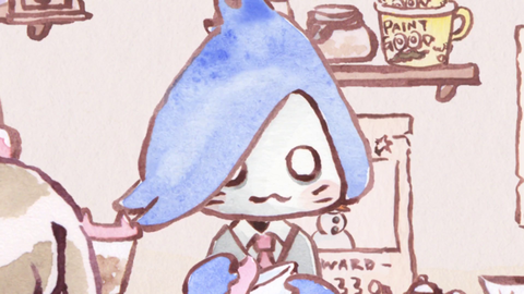 Animated stream Pog. it's like watching interactive cartoon/anime