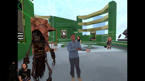 The reason you get a VR setup.