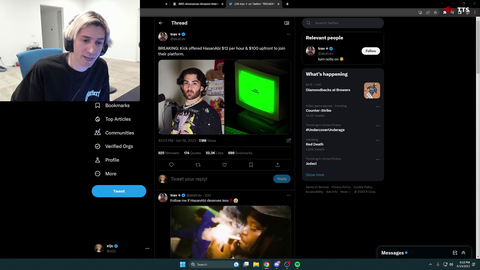 XQC praises Hasan for never taking or even looking at a Gambling Deal from anyone (wholesome)