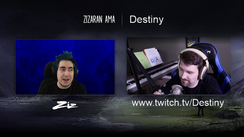 Destiny on streamers scripting content