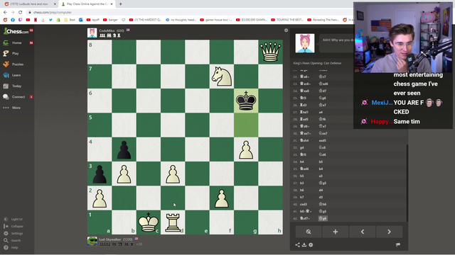 Ludwig shows off his many different skills