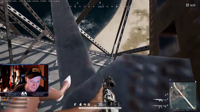 There's a boat underneath me!