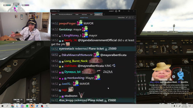 A viewer asks Erobb some questions