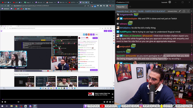 hasan goes off on a juicer & xqc