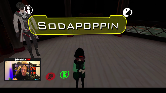 Sodapoppin introduces VRChat to jakenbakelive