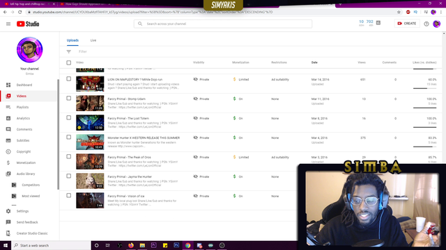 Reminder to stream for fun & not numbers