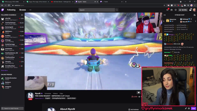 Yabbe checks up on NymN