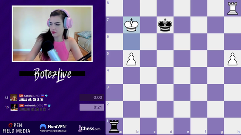 Pro chess player and Woman FIDE Master Alexandra Botez is down to teach xQc as well xqcS