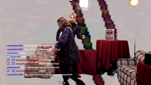 When you are browsing through streams and the acid kicks in...