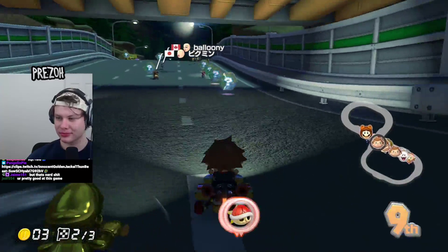 Prezoh is single handedly the best mario kart player